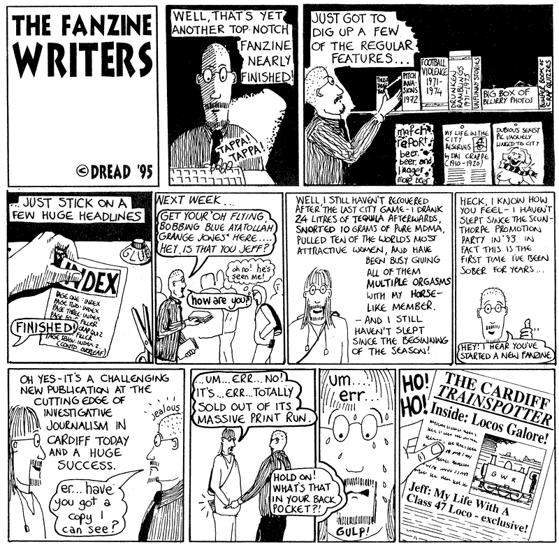 The Fanzine writers: a true to life look inside the world of the football fanzine writer