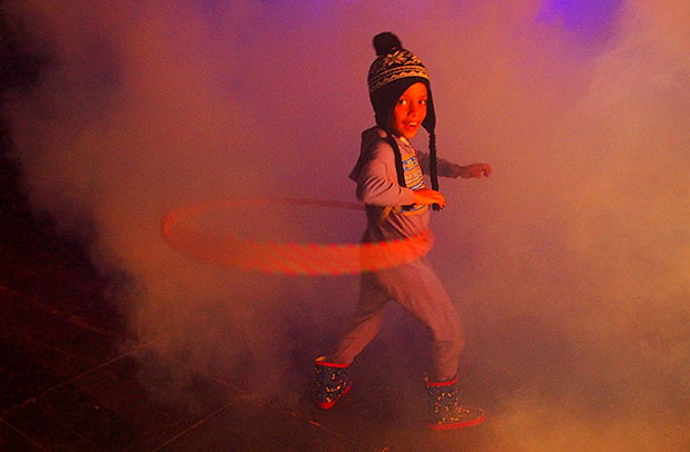 Night photos from Boomtown Fair festival 2013 at The Bowl, Matterley Estate, nr. Winchester, Hampshire with music, theatre, comedy and art, Thursday 8th -Sunday 11th August 2013