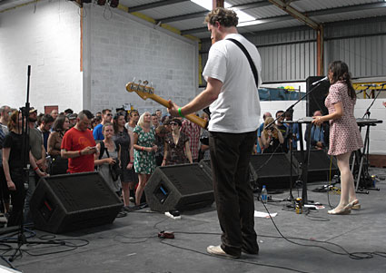 Indietracks indiepop festival, Midland Railway, Butterley and Swanwick, England, July 2008