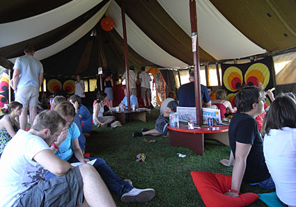 Indietracks indiepop festival, Midland Railway, Butterley and Swanwick, England, July 2008