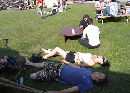 Indietracks indiepop festival, Midland Railway, Butterley and Swanwick, England, July 2008