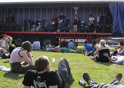 Indietracks indiepop festival, Midland Railway, Butterley and Swanwick, England, July 2008