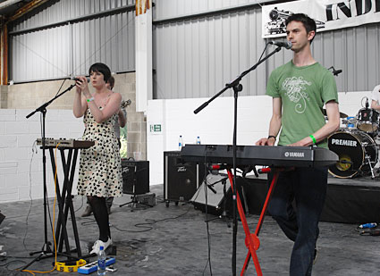 Indietracks indiepop festival, Midland Railway, Butterley and Swanwick, England, July 2008