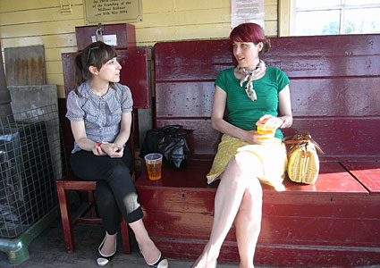 Indietracks indiepop festival, Midland Railway, Butterley and Swanwick, England, July 2008