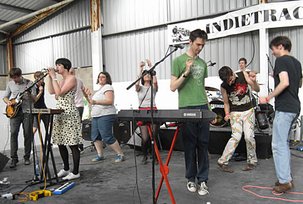 Indietracks indiepop festival, Midland Railway, Butterley and Swanwick, England, July 2008