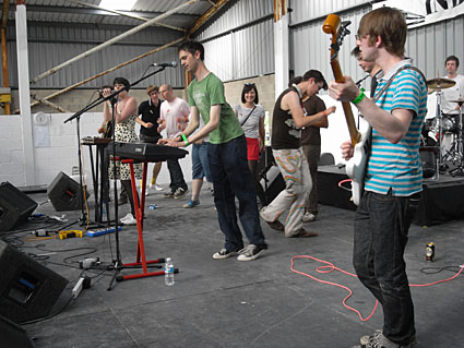 Indietracks indiepop festival, Midland Railway, Butterley and Swanwick, England, July 2008