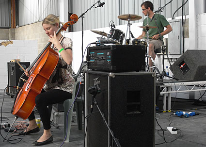 Indietracks indiepop festival, Midland Railway, Butterley and Swanwick, England, July 2008