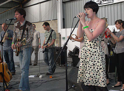Indietracks indiepop festival, Midland Railway, Butterley and Swanwick, England, July 2008