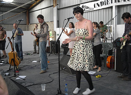 Indietracks indiepop festival, Midland Railway, Butterley and Swanwick, England, July 2008