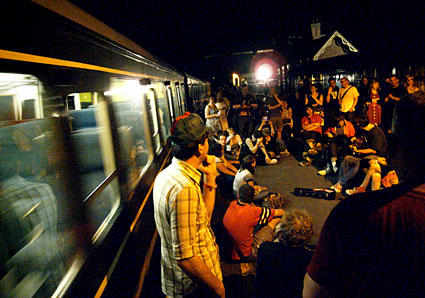 Indietracks indiepop festival, Midland Railway, Butterley and Swanwick, England, July 2008
