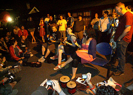 Indietracks indiepop festival, Midland Railway, Butterley and Swanwick, England, July 2008