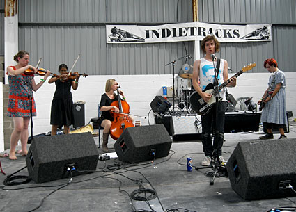 Indietracks indiepop festival, Midland Railway, Butterley and Swanwick, England, July 2008