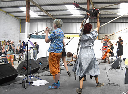Indietracks indiepop festival, Midland Railway, Butterley and Swanwick, England, July 2008