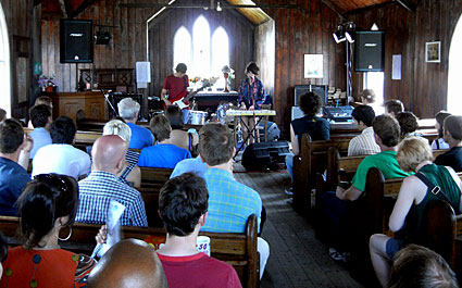 Indietracks indiepop festival, Midland Railway, Butterley and Swanwick, England, July 2008