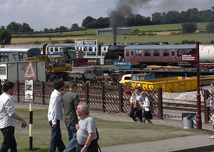 Indietracks indiepop festival, Midland Railway, Butterley and Swanwick, England, July 2008