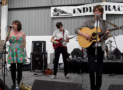 Indietracks indiepop festival, Midland Railway, Butterley and Swanwick, England, July 2008