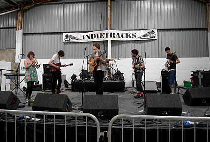 Indietracks indiepop festival, Midland Railway, Butterley and Swanwick, England, July 2008