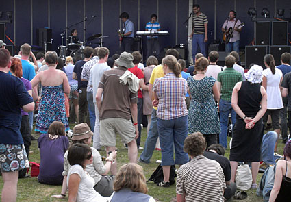 Indietracks indiepop festival, Midland Railway, Butterley and Swanwick, England, July 2008