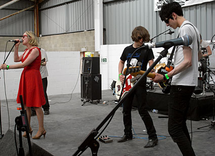 Indietracks indiepop festival, Midland Railway, Butterley and Swanwick, England, July 2008