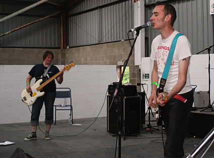 Indietracks indiepop festival, Midland Railway, Butterley and Swanwick, England, July 2008