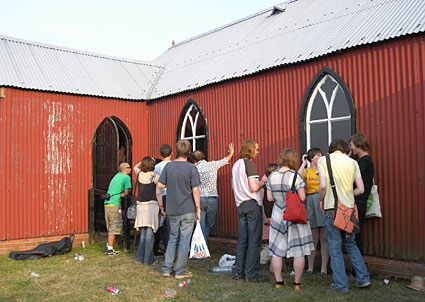 Indietracks indiepop festival, Midland Railway, Butterley and Swanwick, England, July 2008