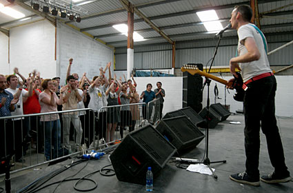 Indietracks indiepop festival, Midland Railway, Butterley and Swanwick, England, July 2008