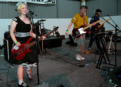 Indietracks indiepop festival, Midland Railway, Butterley and Swanwick, England, July 2008