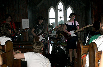 Indietracks indiepop festival, Midland Railway, Butterley and Swanwick, England, July 2008