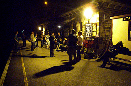 Indietracks indiepop festival, Midland Railway, Butterley and Swanwick, England, July 2008