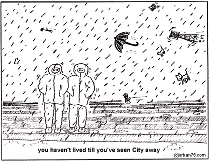 You haven't lived till you've seen City away from home