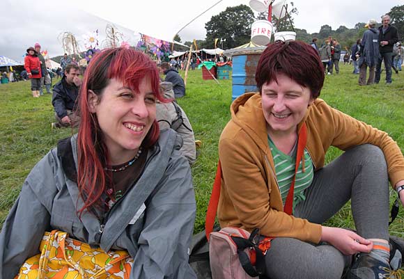 Chums at Glastonbury, photos from the Glastonbury festival June, 2007