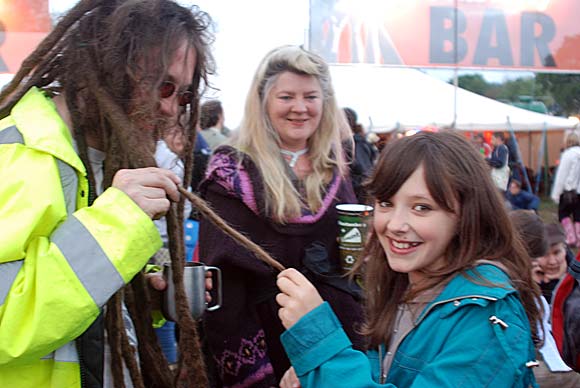 Chums at Glastonbury, photos from the Glastonbury festival June, 2007