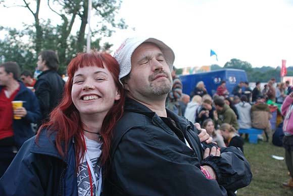Chums at Glastonbury, photos from the Glastonbury festival June, 2007