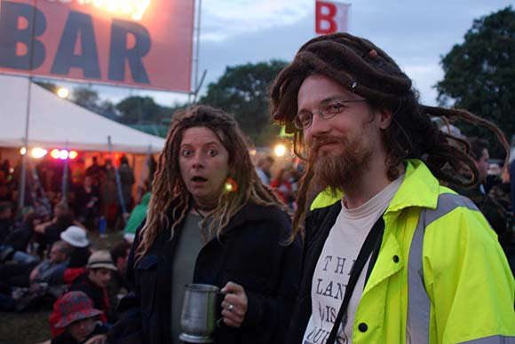 Chums at Glastonbury, photos from the Glastonbury festival June, 2007