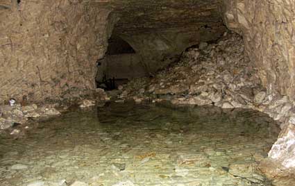 Haunted pool, Chislehurst Caves, Kent