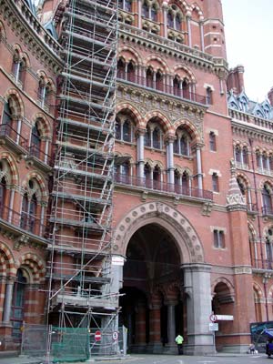 Central Tower, Midland Grand, St Pancras railway station, June 2003 London UK