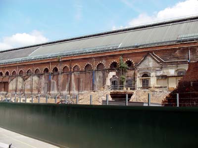 Train Shed, St Pancras railway station, June 2003 London UK