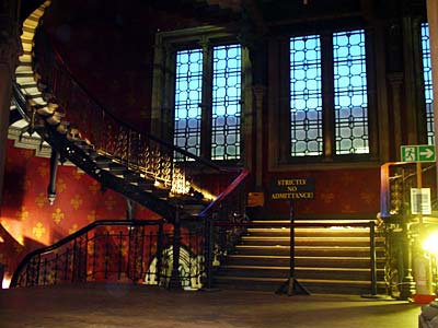 The Grand Stair, Midland Grand, St Pancras, Euston Road, London UK