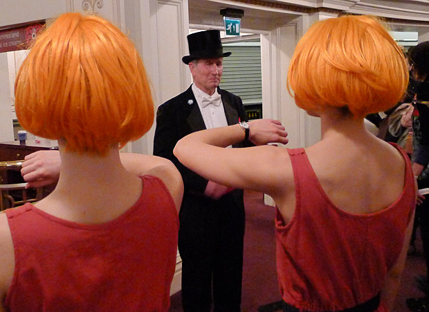 Chaos and fun at John Cage's Musicircus at ENO English National Opera, Charing Cross London, 3rd March 2012