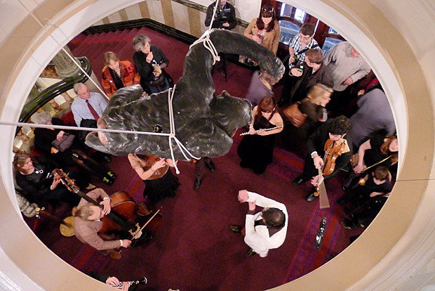 Chaos and fun at John Cage's Musicircus at ENO English National Opera, Charing Cross London, 3rd March 2012