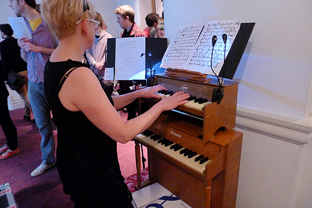 Chaos and fun at John Cage's Musicircus at ENO English National Opera, Charing Cross London, 3rd March 2012