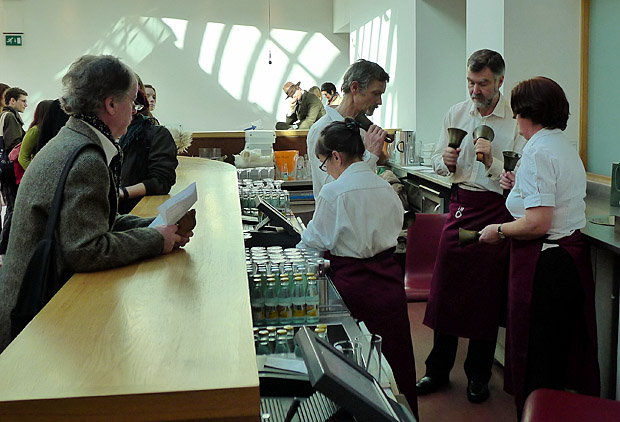 Chaos and fun at John Cage's Musicircus at ENO English National Opera, Charing Cross London, 3rd March 2012