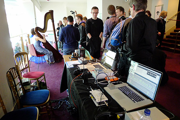 Chaos and fun at John Cage's Musicircus at ENO English National Opera, Charing Cross London, 3rd March 2012