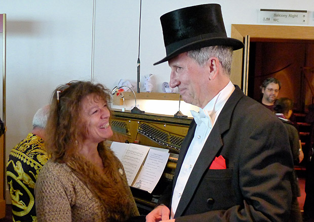 Chaos and fun at John Cage's Musicircus at ENO English National Opera, Charing Cross London, 3rd March 2012