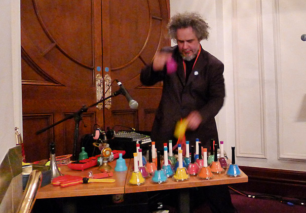 Chaos and fun at John Cage's Musicircus at ENO English National Opera, Charing Cross London, 3rd March 2012