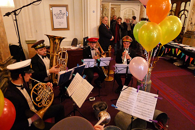 Chaos and fun at John Cage's Musicircus at ENO English National Opera, Charing Cross London, 3rd March 2012