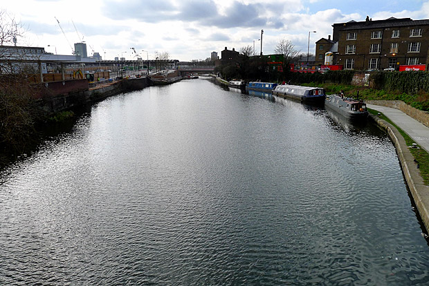 Photos of King's Cross Central redevelopment and Regent's Canal, central London, 10th April 2012