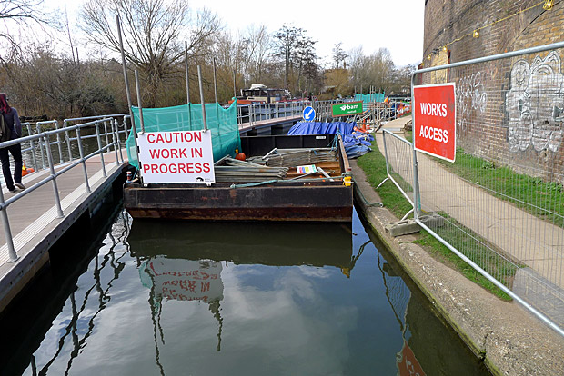 Photos of King's Cross Central redevelopment and Regent's Canal, central London, 10th April 2012