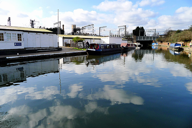 Photos of King's Cross Central redevelopment and Regent's Canal, central London, 10th April 2012