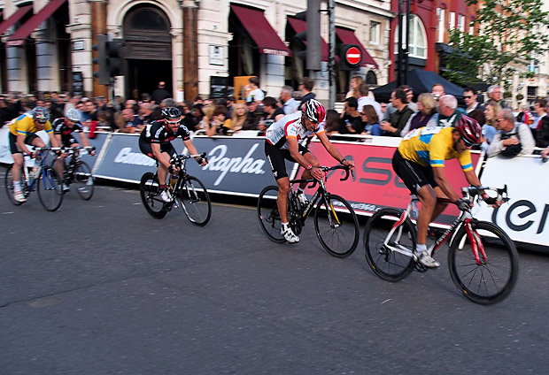 London Nocturne 2012 bike races at Smithfield, central London, Saturday 9th June 2012